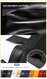 DIY Stitched Steering Wheel Cover for BMW E36, E46, E39, E83 & E53 – Microfiber Leather Interior Wrap