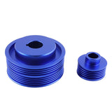Subaru Impreza WRX / STi EJ20 / EJ25 2.0L / 2.5L Lightweight Aluminum Crankshaft Pulley 2002 - 2007 (Version 7 / 8 / 9 / Blue / Red / Black)