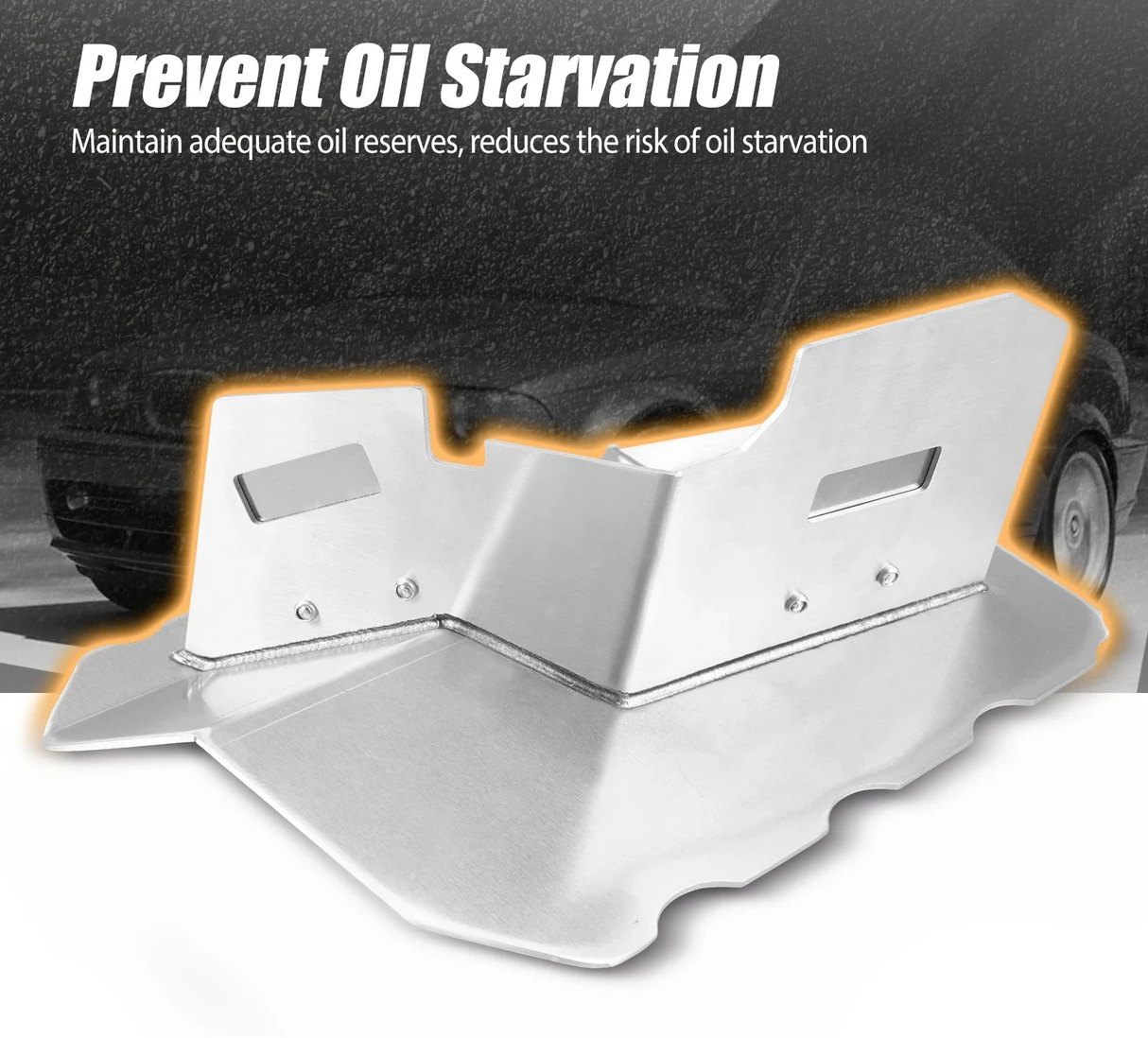 Weld-In Oil Pan Baffle for M54 / M52TU Engines – E46 & Z4