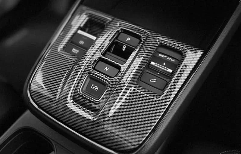 Honda CR-V 6th Gen Gear Shift Panel Trim – Carbon-Style ABS Interior Cover (2023–2025)
