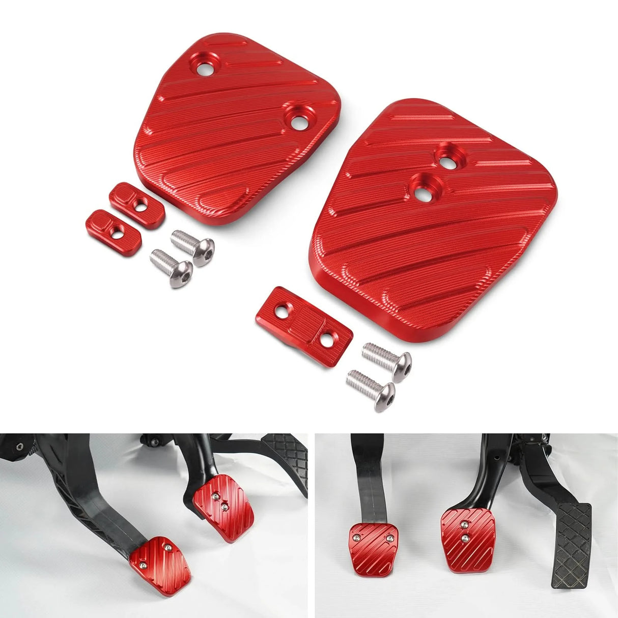 Billet Aluminum Manual Clutch & Brake Pedal Kit – MK7/MK8 Platform (Manual Transmission Only)