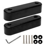 Universal Aluminum Hood Vent Spacer Riser Kit (Black / Purple / Silver)