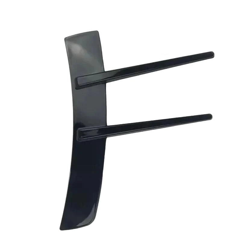 Front Bumper Vent Splitter Stickers – Universal 23cm Exterior Trim for Benz A-Class W177 (2-Piece Set)