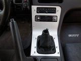 Aluminum Radio/Shift Surround Bezel Console For S13 240SX LHD 89-94
