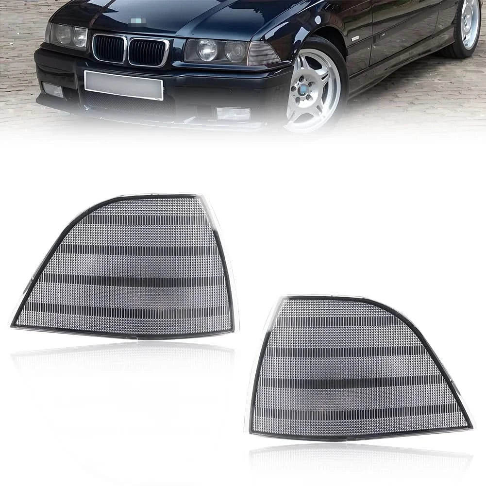 BMW E36 Coupe Front Corner Turn Signal Lights – Amber / Clear / Smoked (1992–1999, Pair)