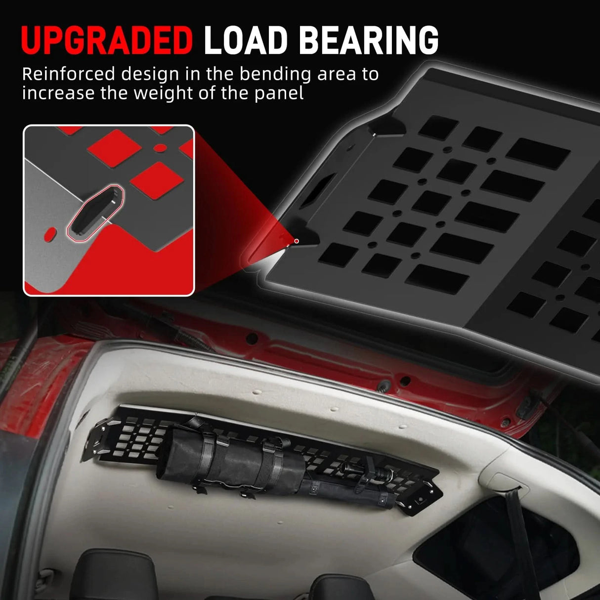 Rear Overhead Storage Panel for Toyota 4Runner (2010–2024)
