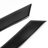 Audi A6 C6 Headlight Eyebrow Trim – Piano Black Eyelid Covers (2004–2009)