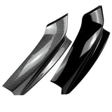 BMW F10/F11 M Sport Front Bumper Splitter Set – Gloss Black Side Covers for 5 Series 520i/530i (2011–2017)