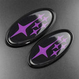 Acrylic Front Hood & Rear Trunk Emblem for Subaru – Logo Badge Sticker for Impreza, BRZ, WRX/STI, Legacy, Outback, Ascent & XV