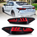 Toyota Camry LED Tail Light Assembly – Running, Brake & Rear Fog Lights (2018–2023)