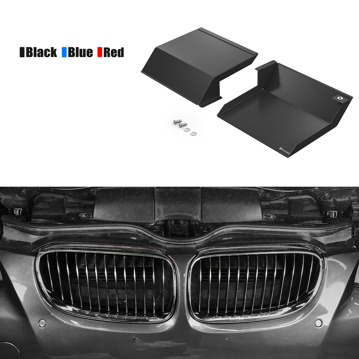 Aluminum Air Intake Scoops – BMW E92 3 Series (323i / 325i / 328i / 330i / 335i / 335d, 2010–2013)