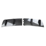 Universal 5-Fin Rear Bumper Diffuser – Shark Style Lower Lip Splitter (ABS)