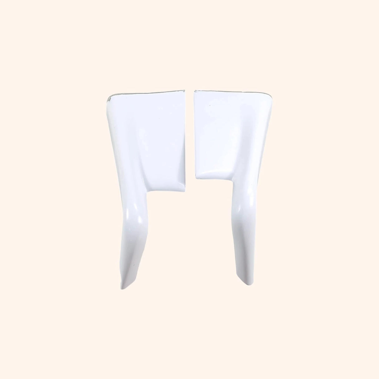 TS Style Fiberglass Rear Bumper Spats Apron for Nissan Skyline R32 GTR