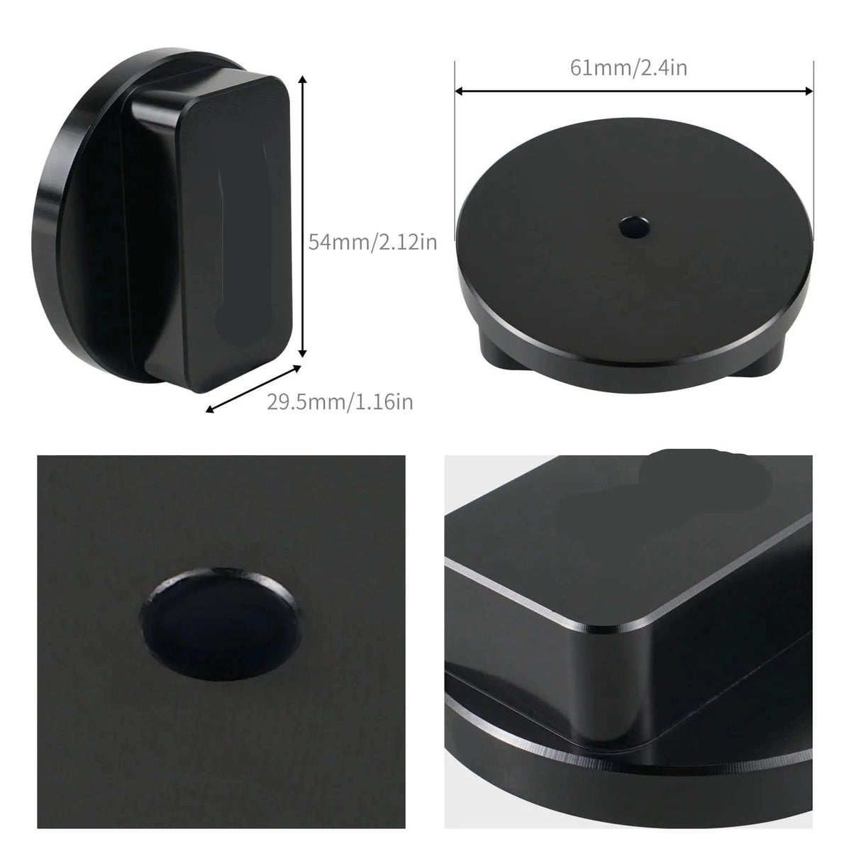 Billet Aluminum Floor Jack Pad Adapter — BMW & MINI Chassis Protection (2001+)