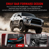 Billet Aluminum Front Sway Bar Relocation Kit – Toyota 4Runner (2010–2024) / FJ Cruiser (2010–2014)