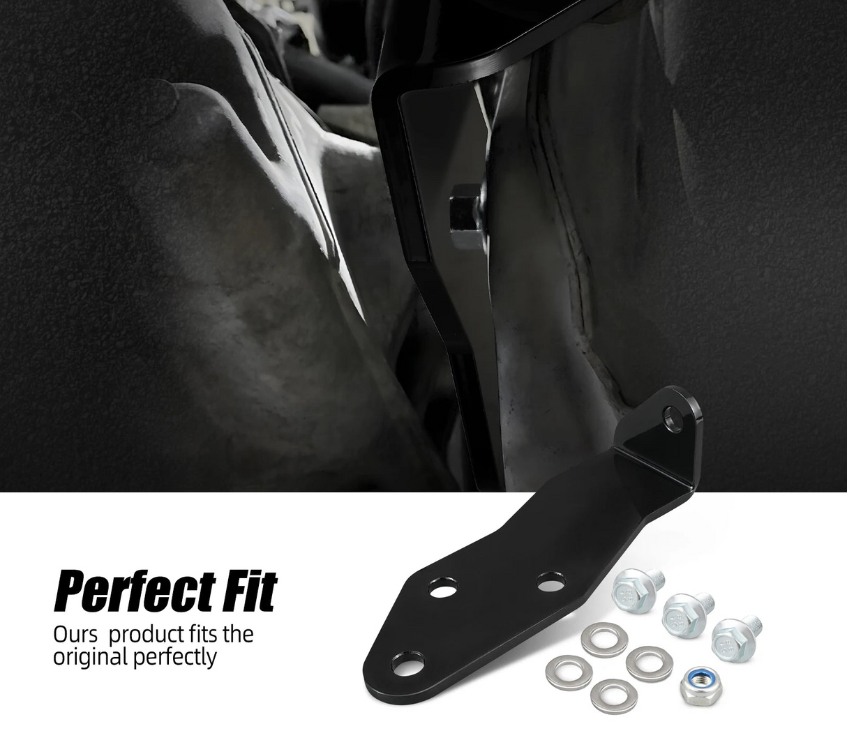 Honda Civic EG EK / Integra DC2 B Series B16 B18 Low Profile Steel Transmission Torque Mount Bracket & Bolt Kit