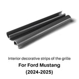 Ford Mustang Front Grille Trim Strips – Sport Styling Accent Pair (2024–2025)