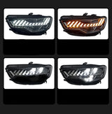 Audi A6 C7 LED Headlights – A7-Style DRL Upgrade with Dynamic Turn Signals (2012–2015)