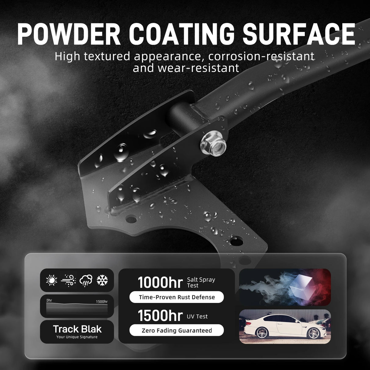 Front Upper Strut Tower Brace – BMW E90 / E91 / E92 / E93 (2005–2013)