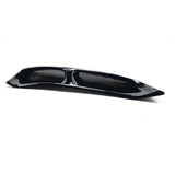 Ford Mustang Rear Fender Side Scoop Air Vents – Gloss Black / Carbon Fiber Style (2016–2023)