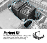 Secondary Battery Tray – Toyota 4Runner 5th Gen (2010–2023) | Group 34 / 35 Dual Battery Mount