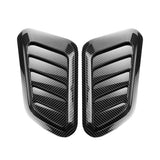 Universal Hood Vents – Carbon Fiber / Gloss Black Exterior Styling Upgrade