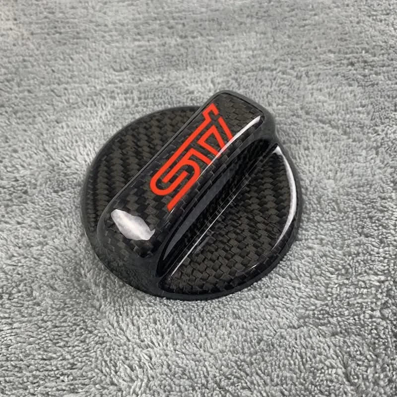 Carbon Fiber Fuel Tank Inner Cap Cover for Subaru BRZ / Forester / XV / WRX / STI (2014–2022)