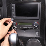 Corvette C6 Aluminum Climate Control Knob Rings – Interior Trim Upgrade (2007–2013, 3-Piece Set)