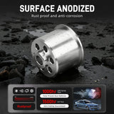 BMW E46 3 Series & E85 Z4 Solid Billet Aluminium Rear Differential Bushing Set 1999 - 2008 (Excludes E46 M3 / Z4M / Replaces 33176770788 / 33176751808 / 33171093175 / 33171093565)
