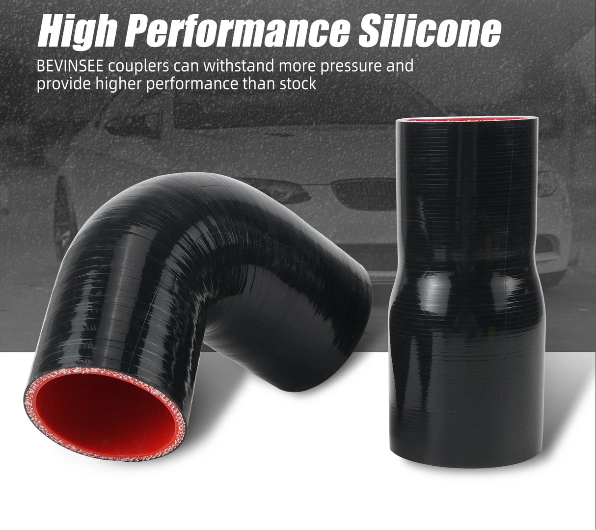 Silicone Intercooler Hose & Clamp Kit – BMW N54 / N55 (E-Chassis Applications)