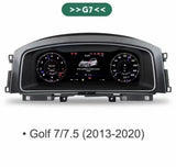 VW Golf MK7 Digital Instrument Cluster – 12.3” HD Virtual Dashboard Upgrade (2013–2020)