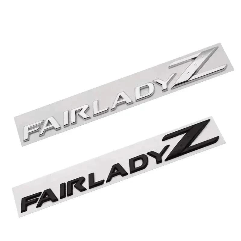 Nissan Z 3D Trunk Emblem Badge – ABS & Metal Rear Logo Decal