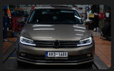 LED Headlights for Volkswagen Jetta MK6 (2011–2018) – Projector Lens & DRL Head Lamp Upgrade