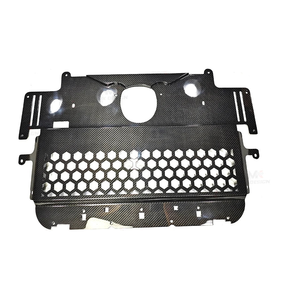 BMW G8X Dry Carbon Fiber Engine Lower Cover – Front Underguard Skid Plate (2021–2025)