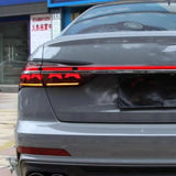 Audi A6 C8 LED Tail Lights – A8-Style Full Rear Light Assembly (2019–2024)