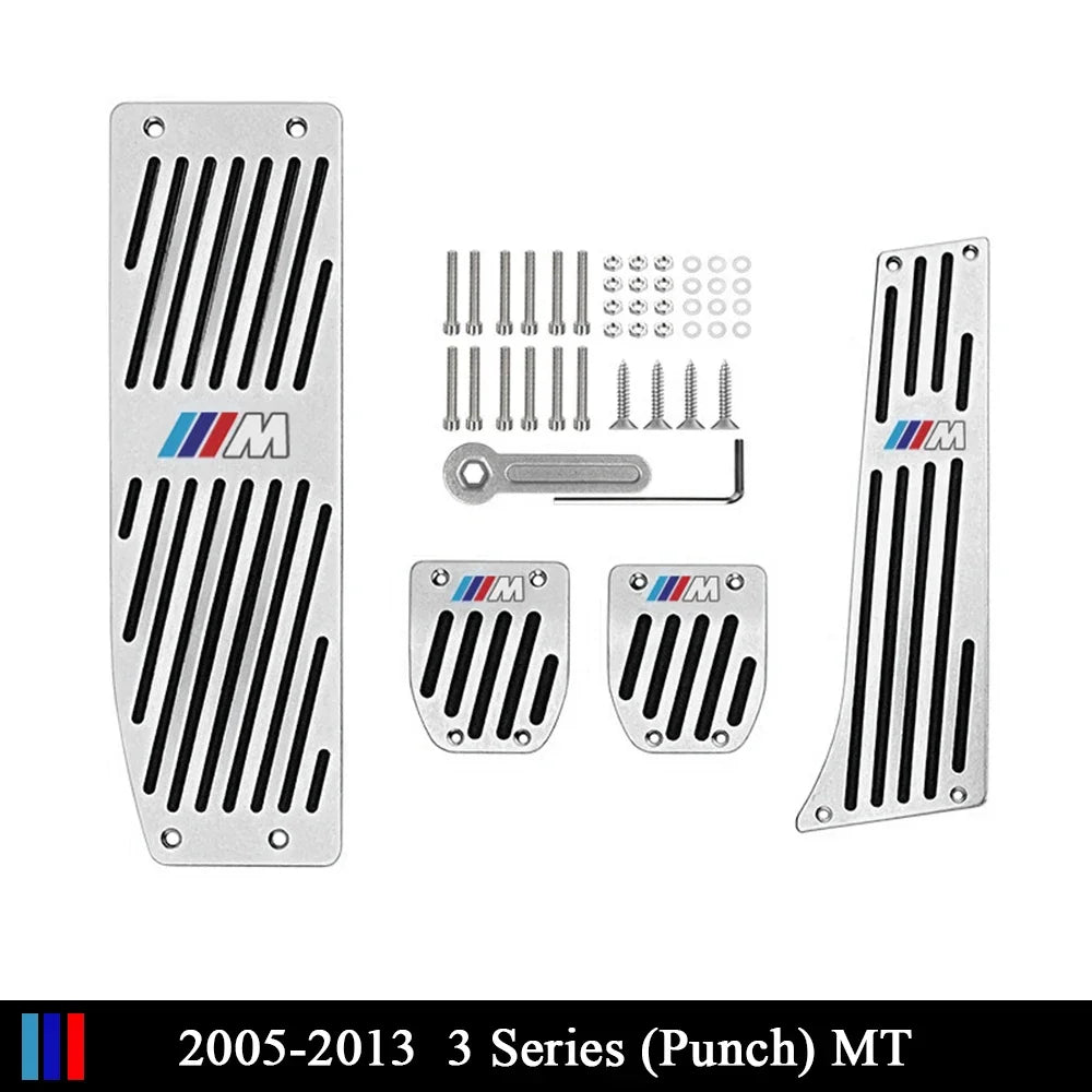 Stainless Steel Performance Pedal Kit for BMW 3 Series (2005–2025) – E90/F30/G20
