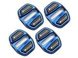 4PCS Door Lock Cover Set for BMW 3 5 Series X1 X3 X4 X5 G20 G30 G32 F48 G01 G02 F15 G05 G07 G11 G22 G26 U10 – Protective Lock Trim Caps