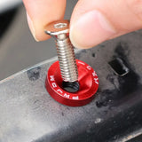 Universal M6 Aluminum Fender Washer & Bolt Kit – Concave Fasteners (20-Piece or 40-Piece Set)