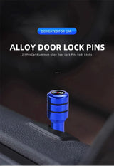 Billet Aluminum Door Lock Pins – Universal Fit for BMW Models – Interior Styling Upgrade
