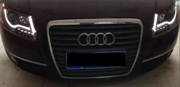 Audi A6 LED Headlight Upgrade 2005–2012 | Projector Headlights with DRL (C5 / C6)