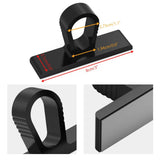 Honeycomb Grille License Plate Mount Clips – Quick-Release TPU Design