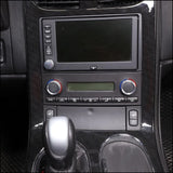 Corvette C6 Aluminum Climate Control Knob Rings – Interior Trim Upgrade (2007–2013, 3-Piece Set)
