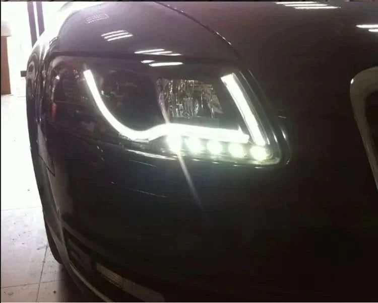 Audi A6 LED Headlight Upgrade 2005–2012 | Projector Headlights with DRL (C5 / C6)