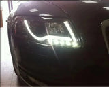 Audi A6 LED Headlight Upgrade 2005–2012 | Projector Headlights with DRL (C5 / C6)