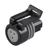3-Way Round Female Connector Kit – 10 Connectors + 30 Terminals (18–16 AWG)