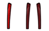 LED Rear Bumper Reflector Lights with Sequential Turn Signal for Toyota Corolla Altis L/LE/XLE 2020-2021