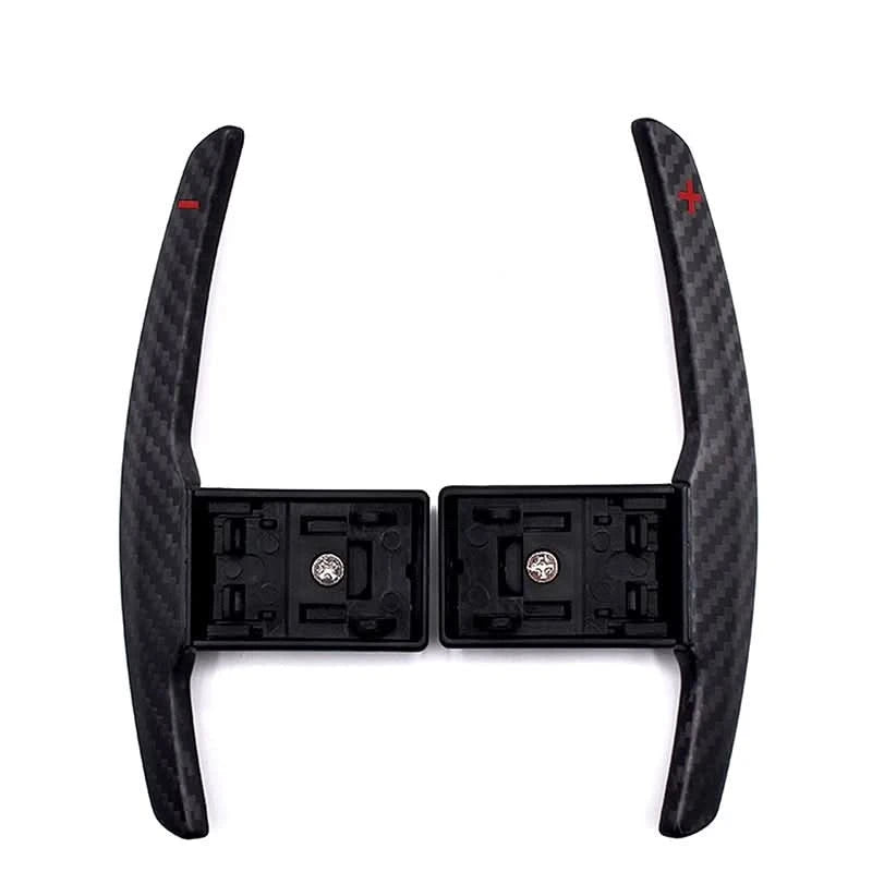 BMW F-Series Dry Carbon Fiber Shift Paddle Extensions – Steering Wheel Upgrade (Pair)