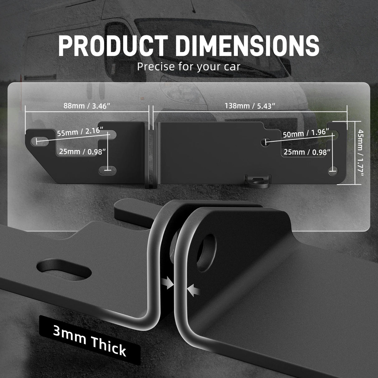 Tailgate & Driver Door Anti-Theft Lock Kit – Fiat Ducato, Peugeot Boxer & Citroen Jumper (2006+)