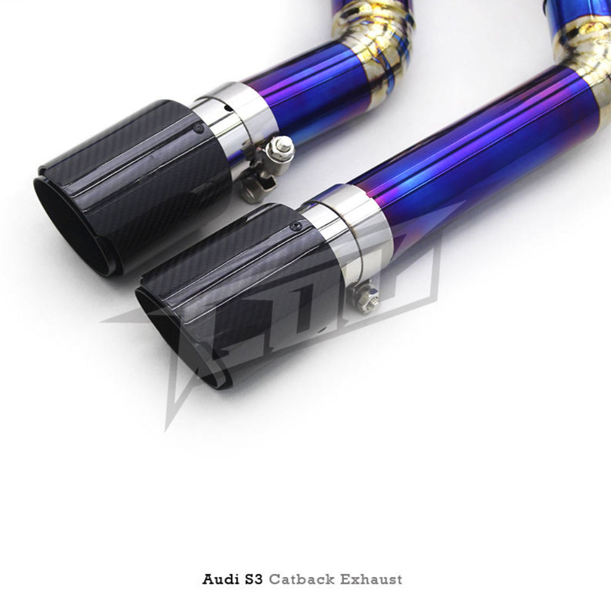 Titanium Valved Catback Exhaust System for Audi TT TTS 8S MK3 2.0T 8S 2015+