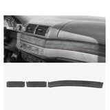 Suede-Style Dashboard Trim Panel Cover for BMW E39 (1995–2003)
